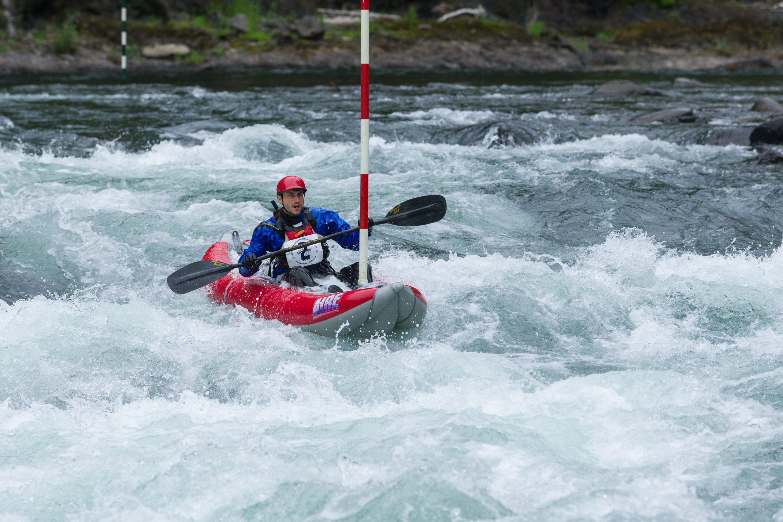 Recretec Inflatable Kayak Mass Start Slalom (3 downriver gates required)